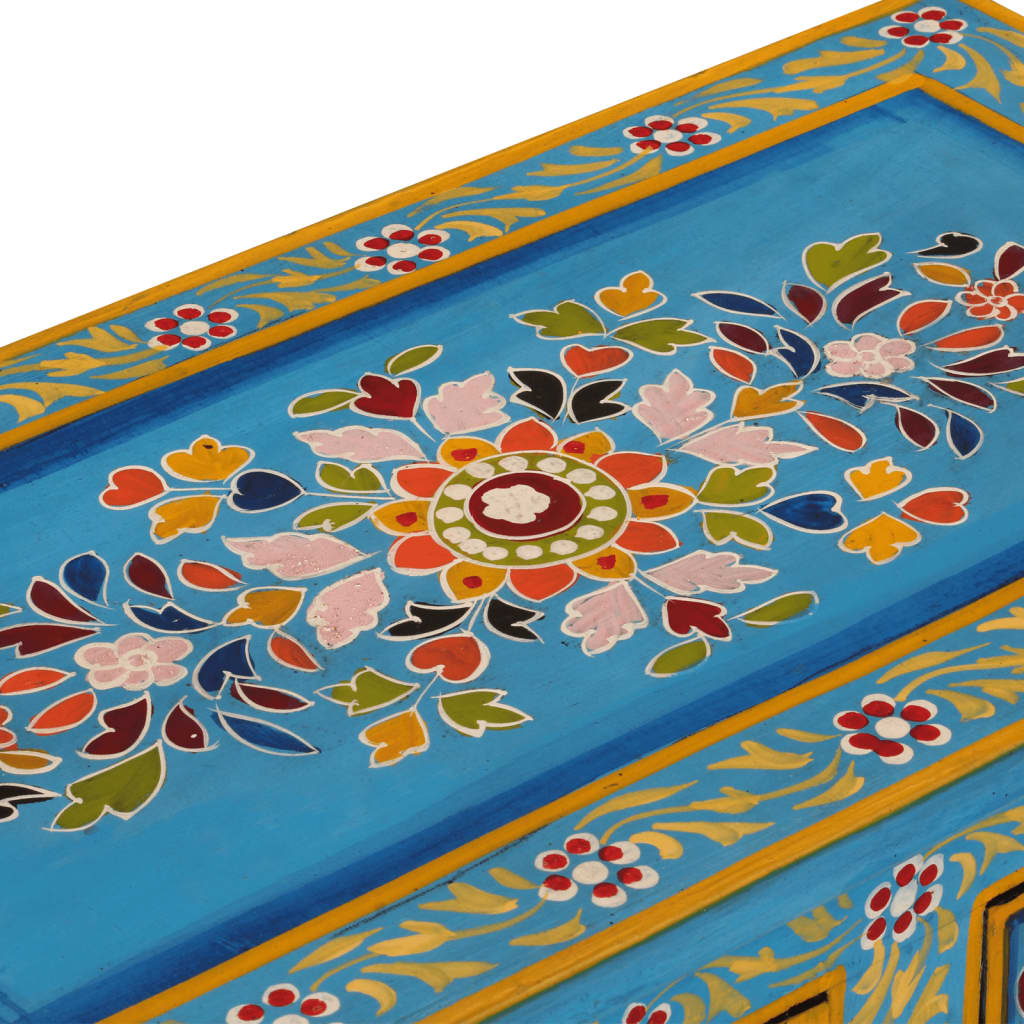 Skænk 55x30x76 cm massivt mangotræ - number 9.