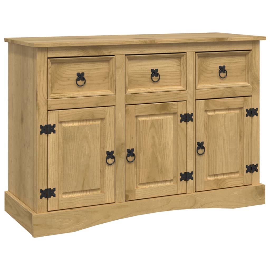 Sideboard corona 115x43x79.5 cm solid mexican pine - number 2.