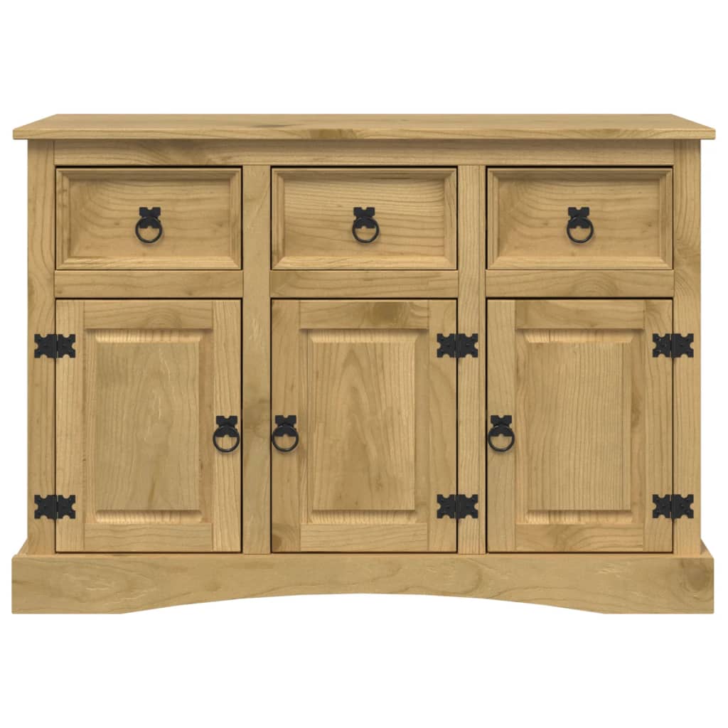 Sideboard corona 115x43x79.5 cm solid mexican pine - number 6.
