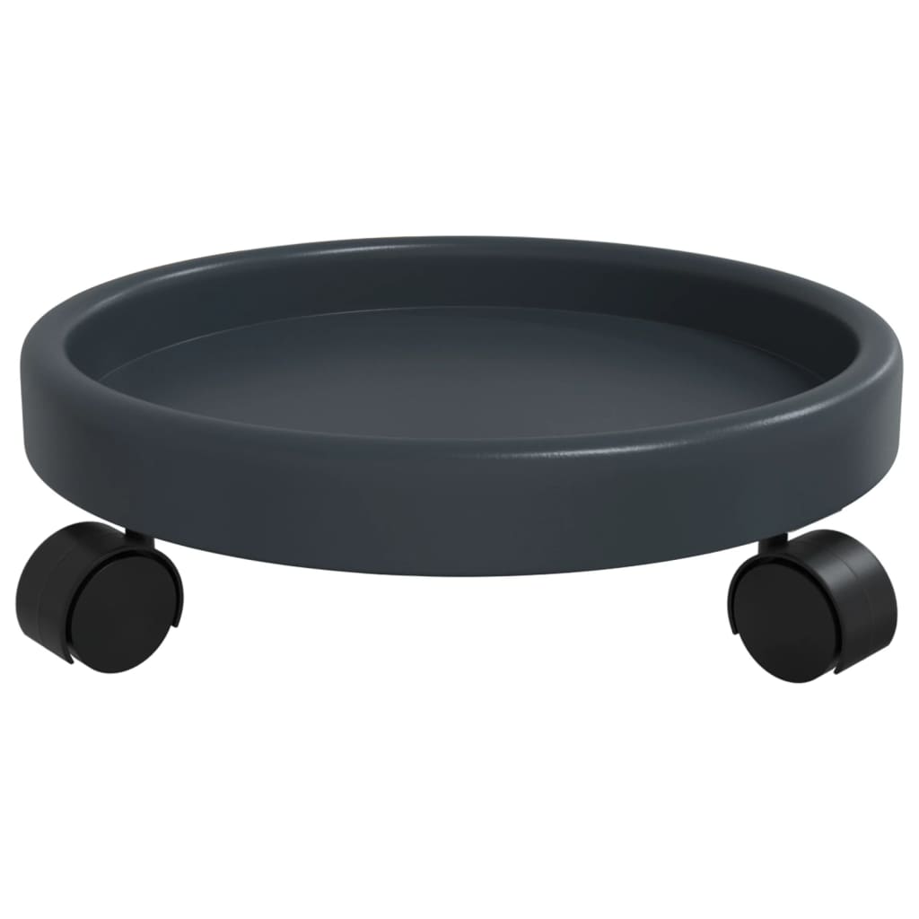 Plant cars with wheels 2 pcs. diam. 34 cm 35 kg gray - number 5.