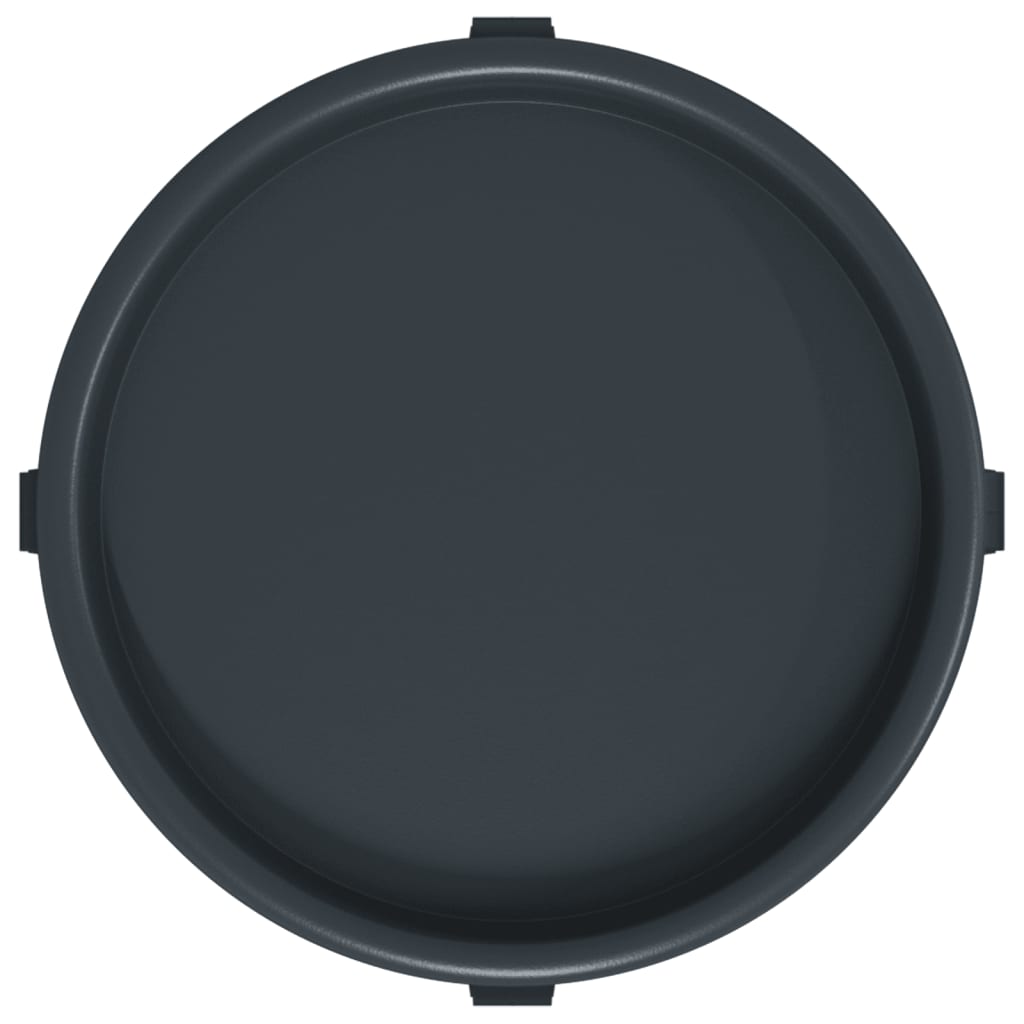 Plant cars with wheels 2 pcs. diam. 34 cm 35 kg gray - number 7.