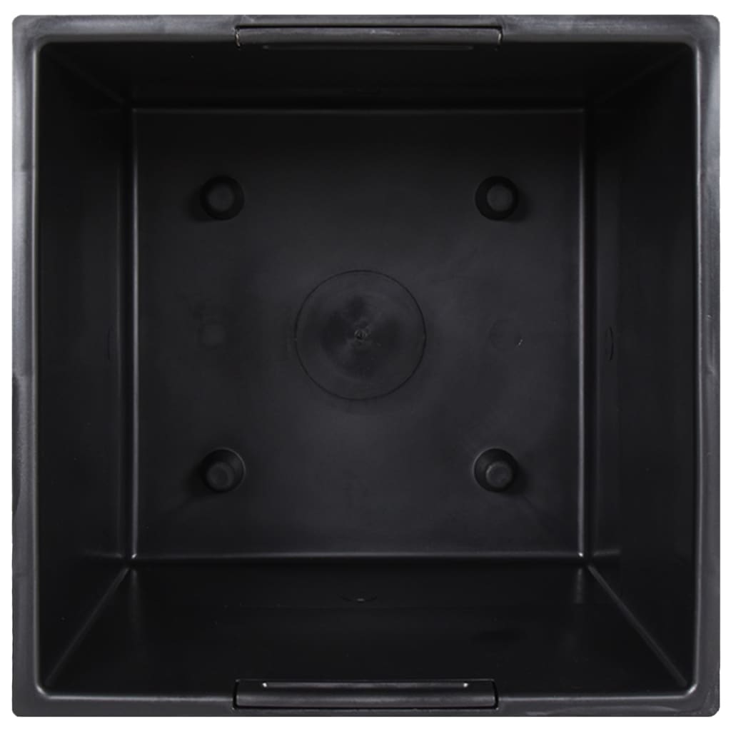 Biljna staklenka 21/49 l uklonjivi umetak pp betonski izgled - siva, 49 l, 1 - number 5.