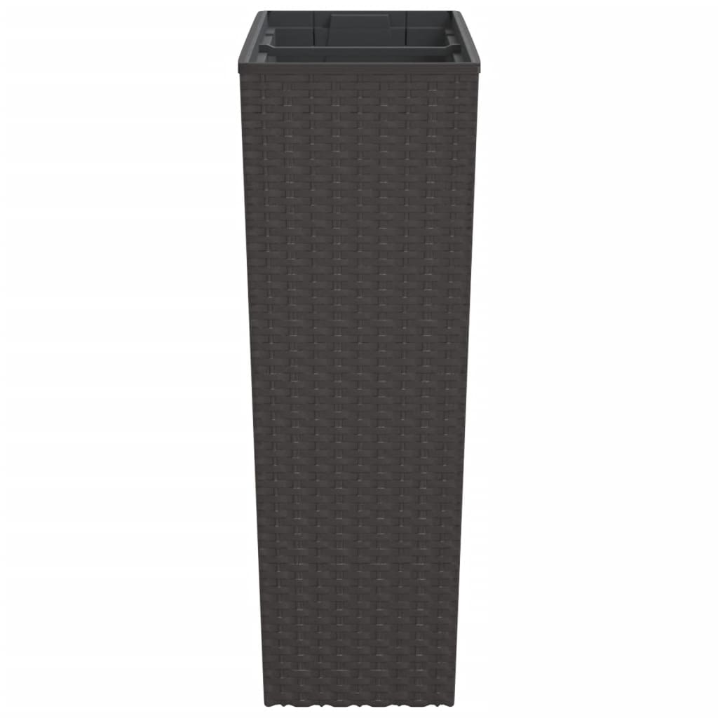 Biljna staklenka 12/44 l umjenjivi napor pp rattanlook - brown, 1 - number 5.