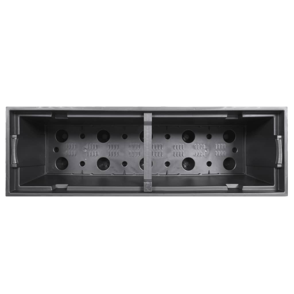 Biljna staklenka 12/44 l umjenjivi napor pp rattanlook - brown, 1 - number 6.