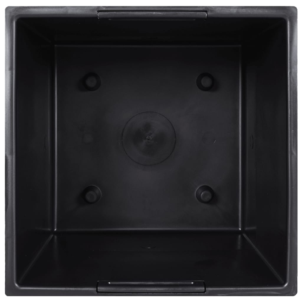 Plant jar 21/49 l removable insert pp rattanlook - brown, 49 l, 1 - number 5.