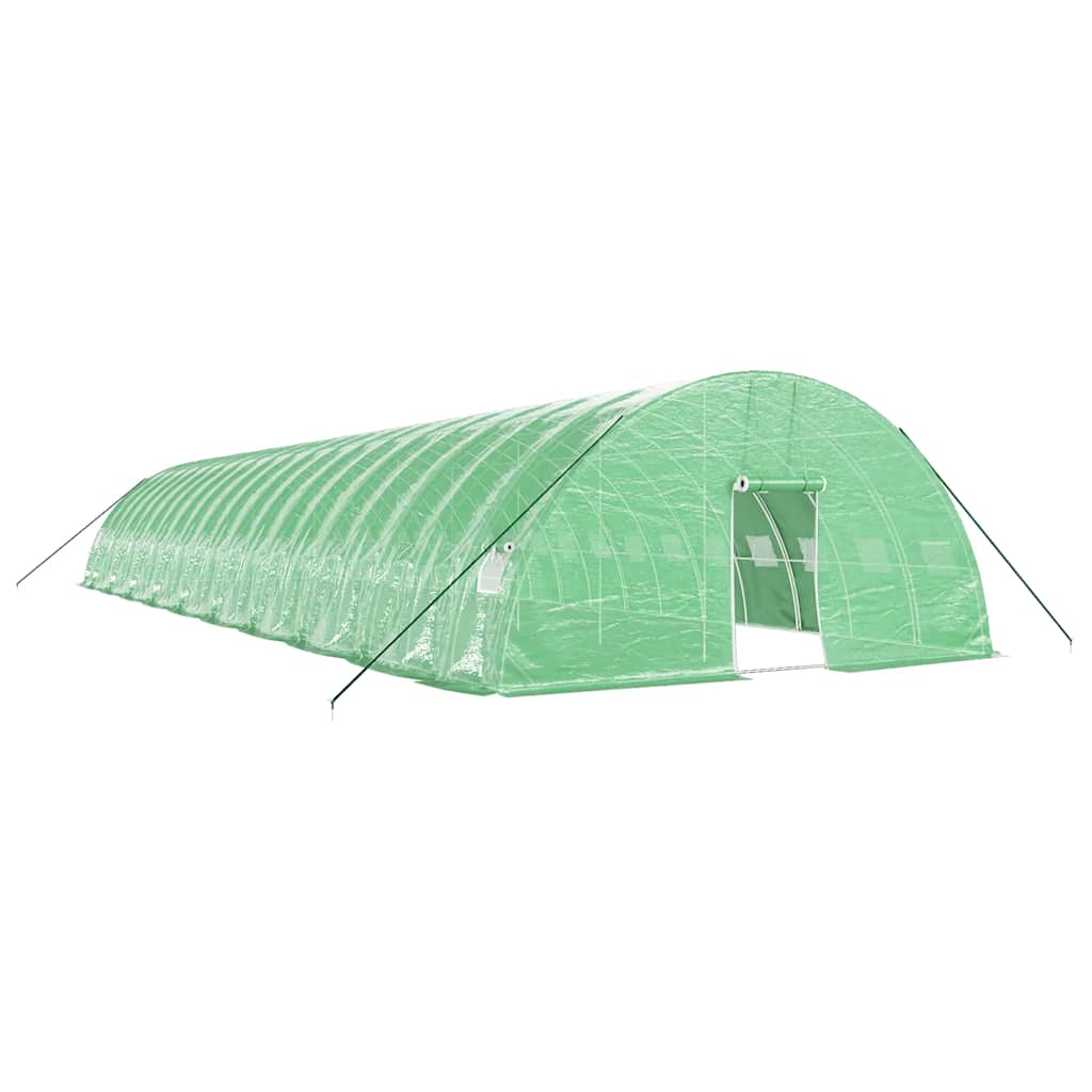 Serra con struttura in acciaio 120 m² 20x6x2,85 m - bianca, 14 x 6 x 2,85 m, 1 - number 2.