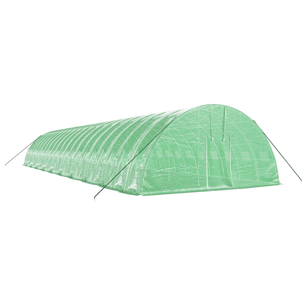 Serra con struttura in acciaio 120 m² 20x6x2,85 m - bianca, 14 x 6 x 2,85 m, 1 - number 3.