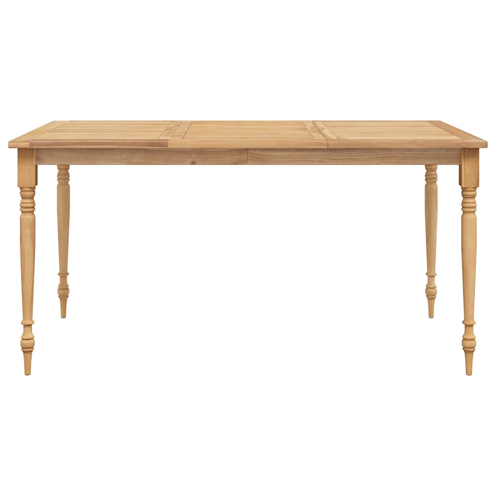 Batavia bord heltre teak - naturlig teak, 85 x 85 x 75 cm, 1 - number 3.