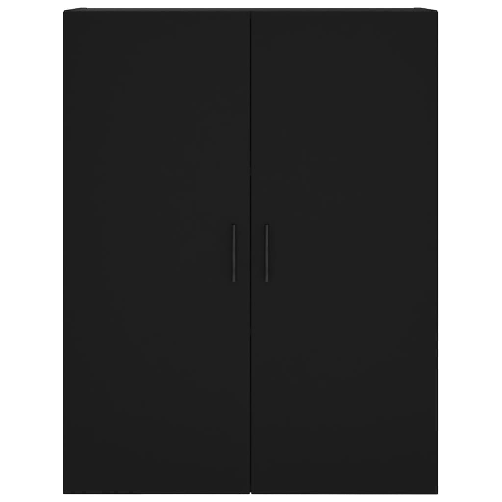 Wall-mounted cabinet 69.5x34x90 cm - black, 1 - number 7.