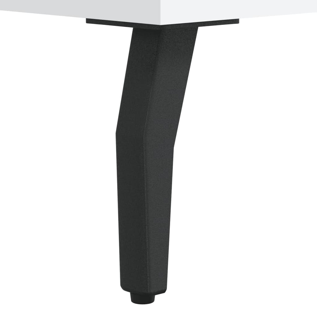 Tv-bord 102x36x50 cm konstrueret træ - hvid, 1 - number 10.