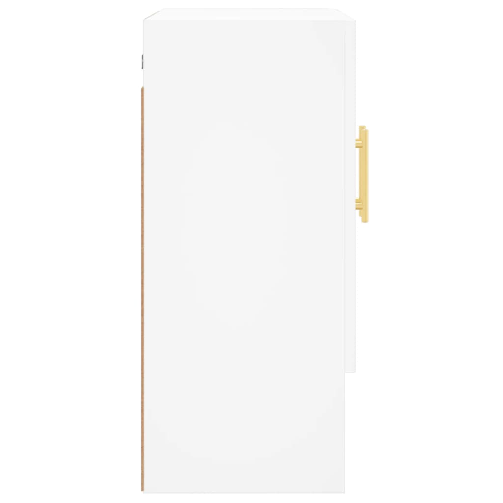 Vægskab 60x31x70 cm konstrueret træ - hvid, ooo 3, 1, x - number 7.