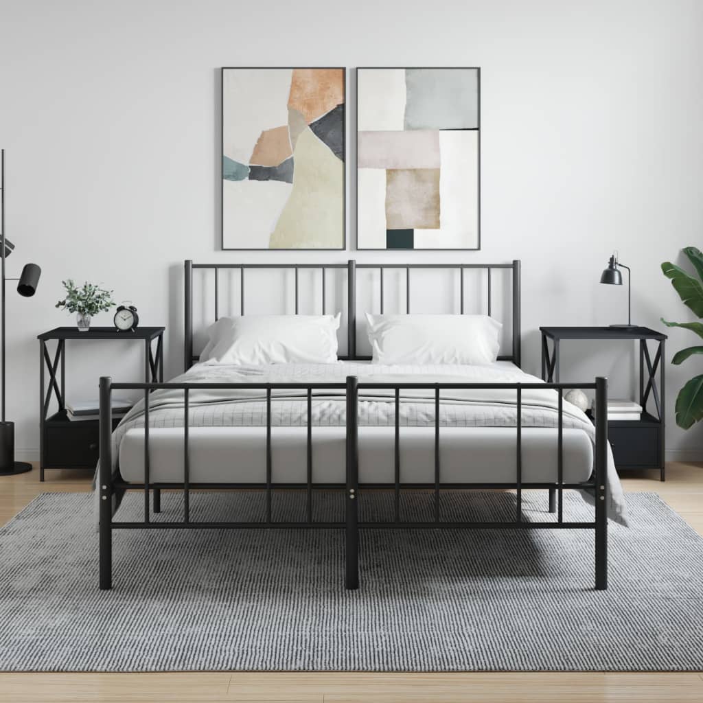 Nattbord pc. 50x41x65 cm konstruert tre - svart, 2 - number 1.