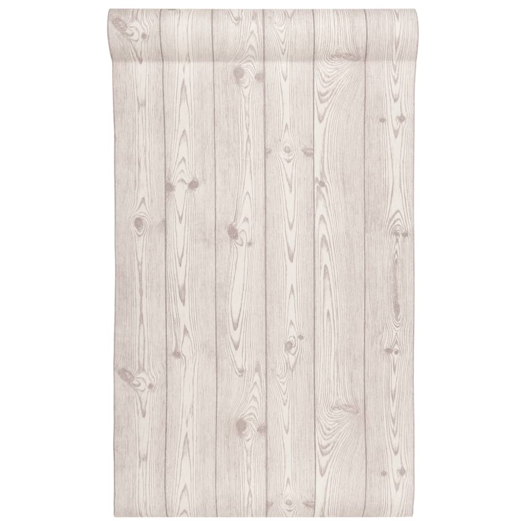 Papier peint 3d grain de bois gris - number 5.