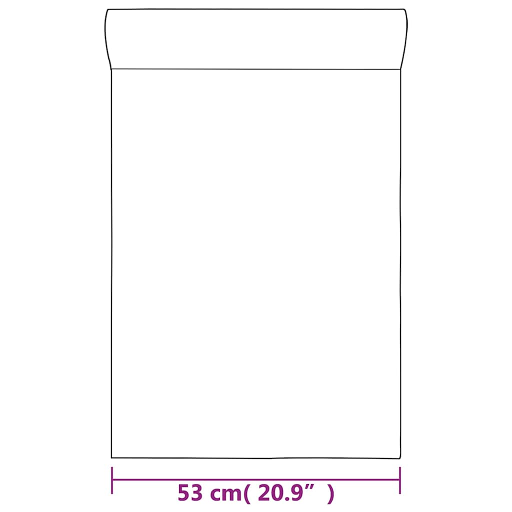 3d-tapet 10x0,53 m sten-look ikke-vævet - sort, 1 - number 8.