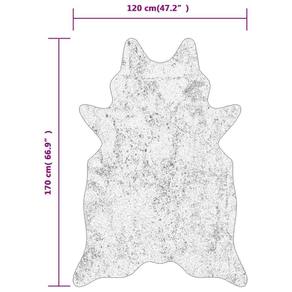 Tapis 120x170 cm lavable rayures zébrées - noir et blanc - number 8.