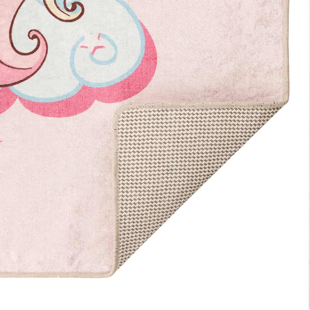Tapis pour enfant 160x230 cm antidérapant lavable licorne - number 4.