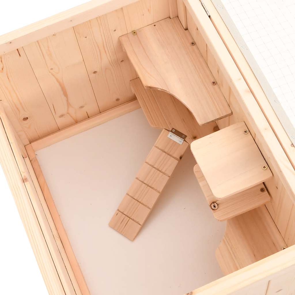 Cage à hamster 55x40x80 cm pin massif - number 7.