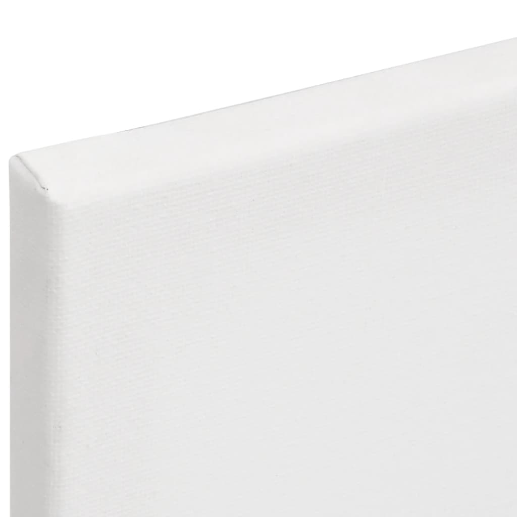 Tele tese 12 pz. tessuto bianco e pino massello - 30 x 30 x 1,5 cm - number 5.