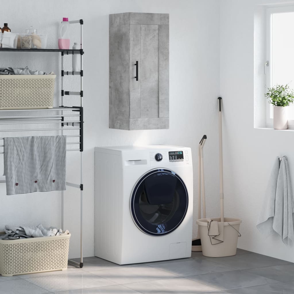 Wall cabinet 34.5x34x90 cm engineered wood - number 1.