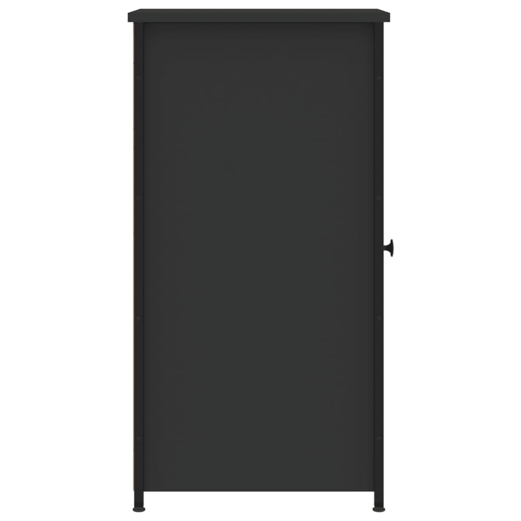 Nattbord pc. 32x42x80 cm konstruert tre - svart, 2 - number 8.