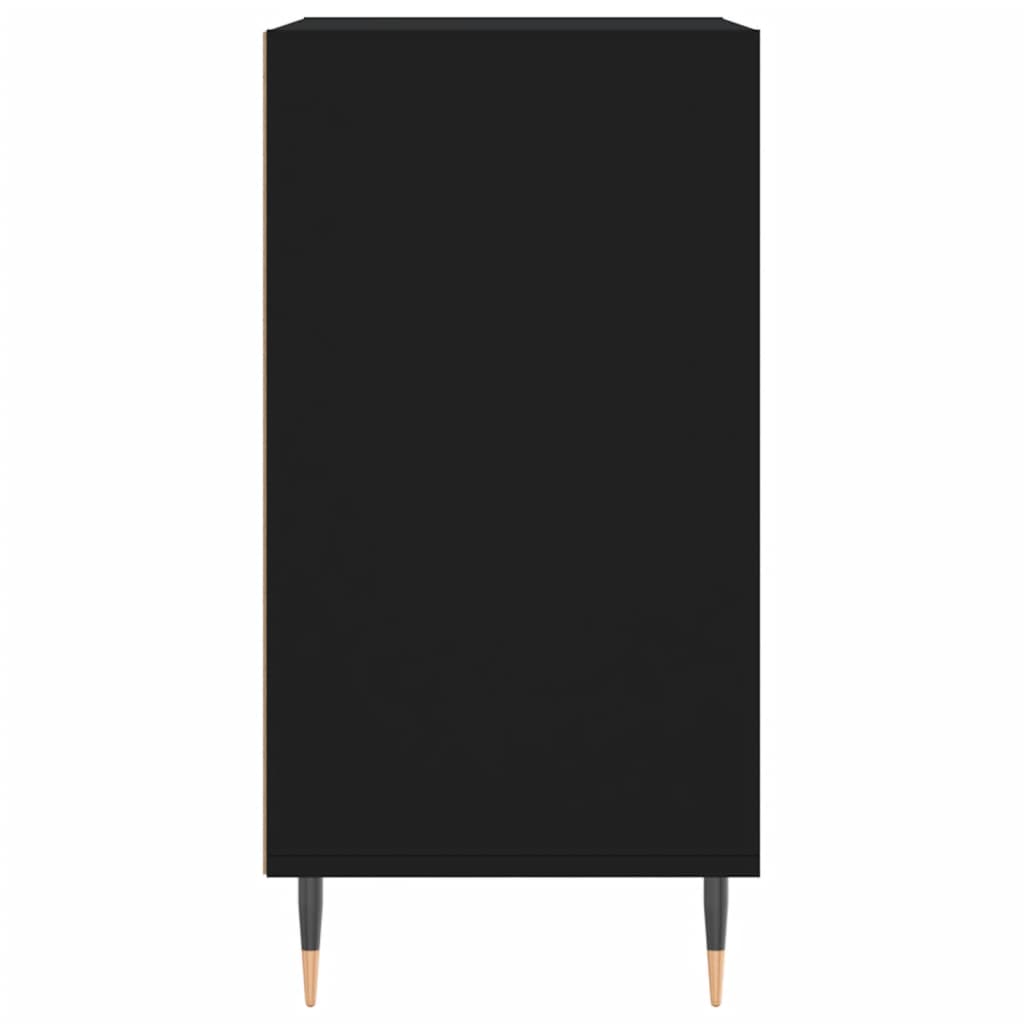 Skænk 57x35x70 cm konstrueret træ - sort, 1 - number 5.