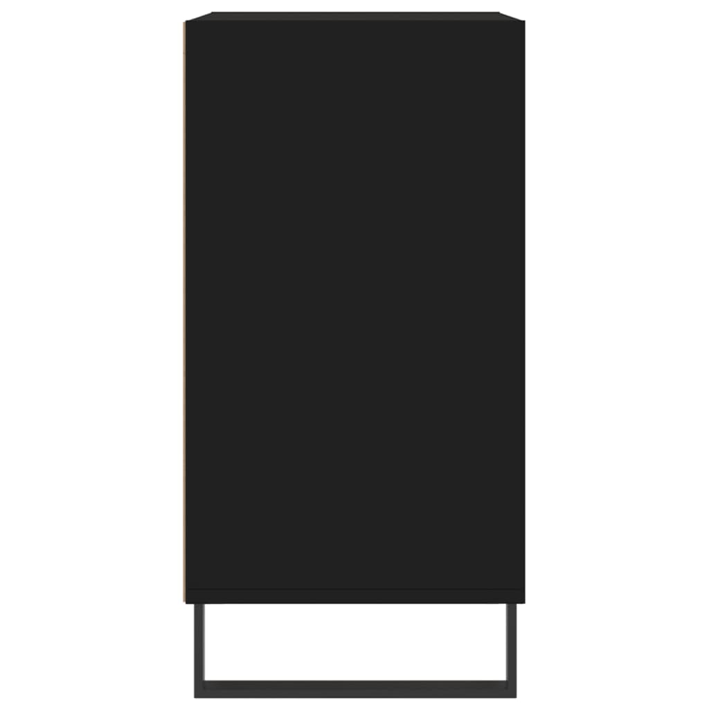 Sideboard 57x35x70 cm engineered wood - black, 1 - number 5.