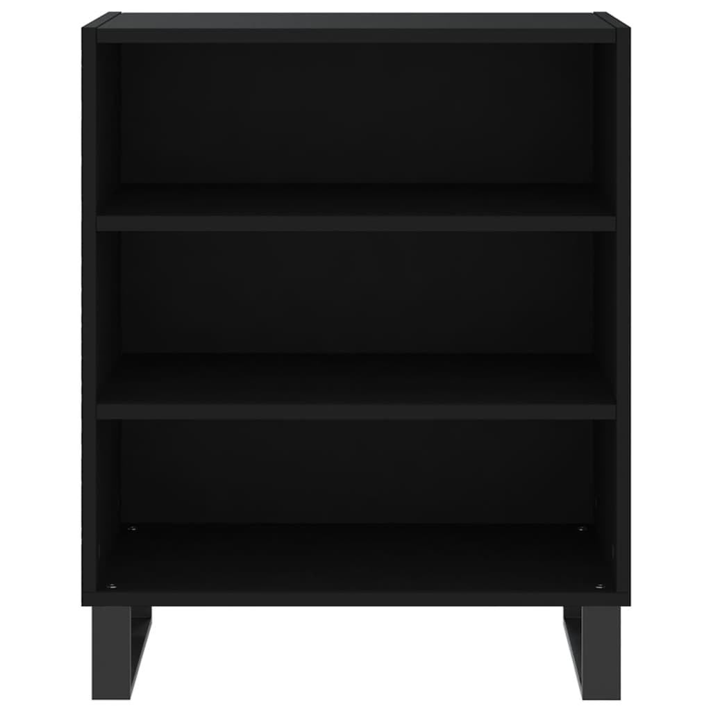 Sideboard 57x35x70 cm engineered wood - black, 1 - number 4.