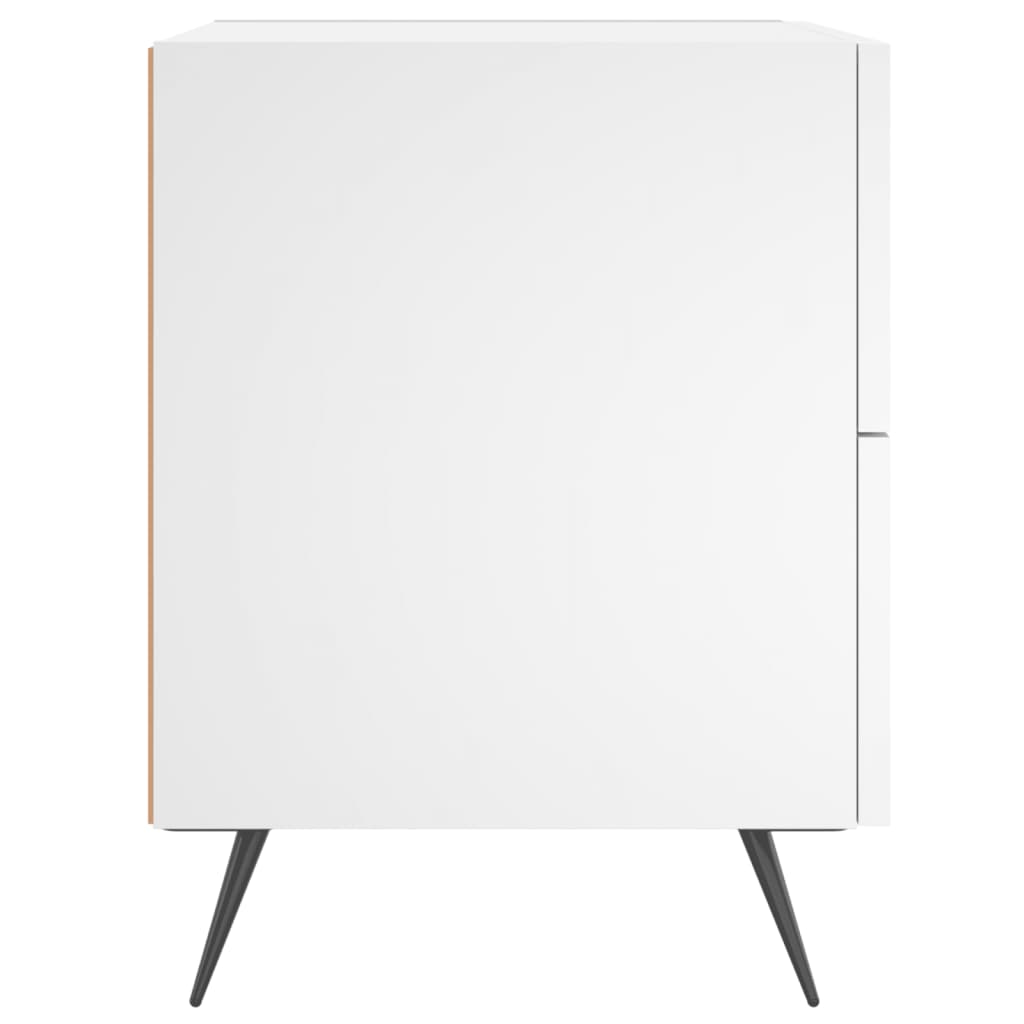 Noćni ormarić 40x35x47,5 cm konstruirano drvo - dimljeni hrast, 2 - number 5.