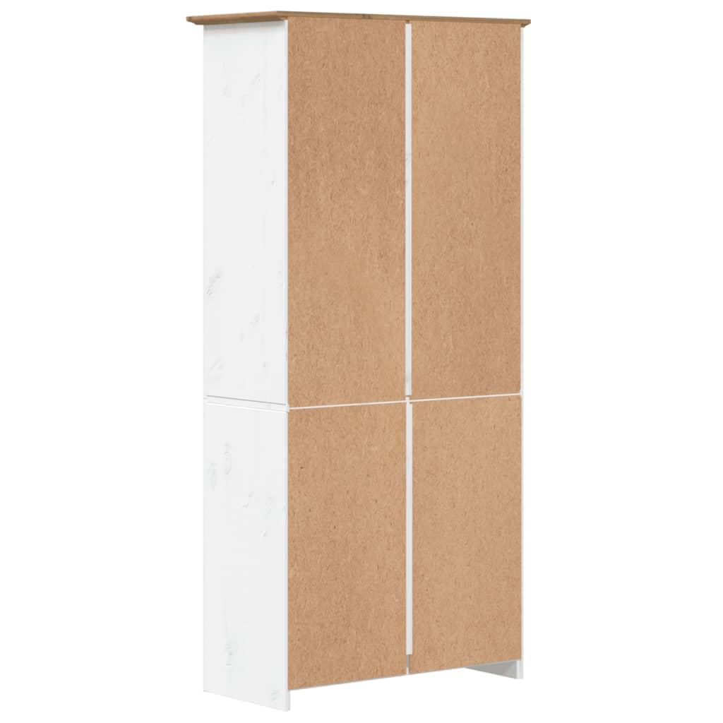 Bogreol bodo 5 hylder 82x40x173 cm massivt fyrretræ - brun, 1 - number 5.