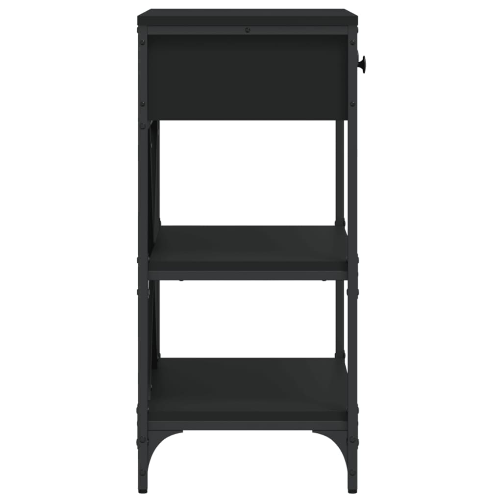 Konsollbord 75x34,5x75 cm konstruert tre - number 6.