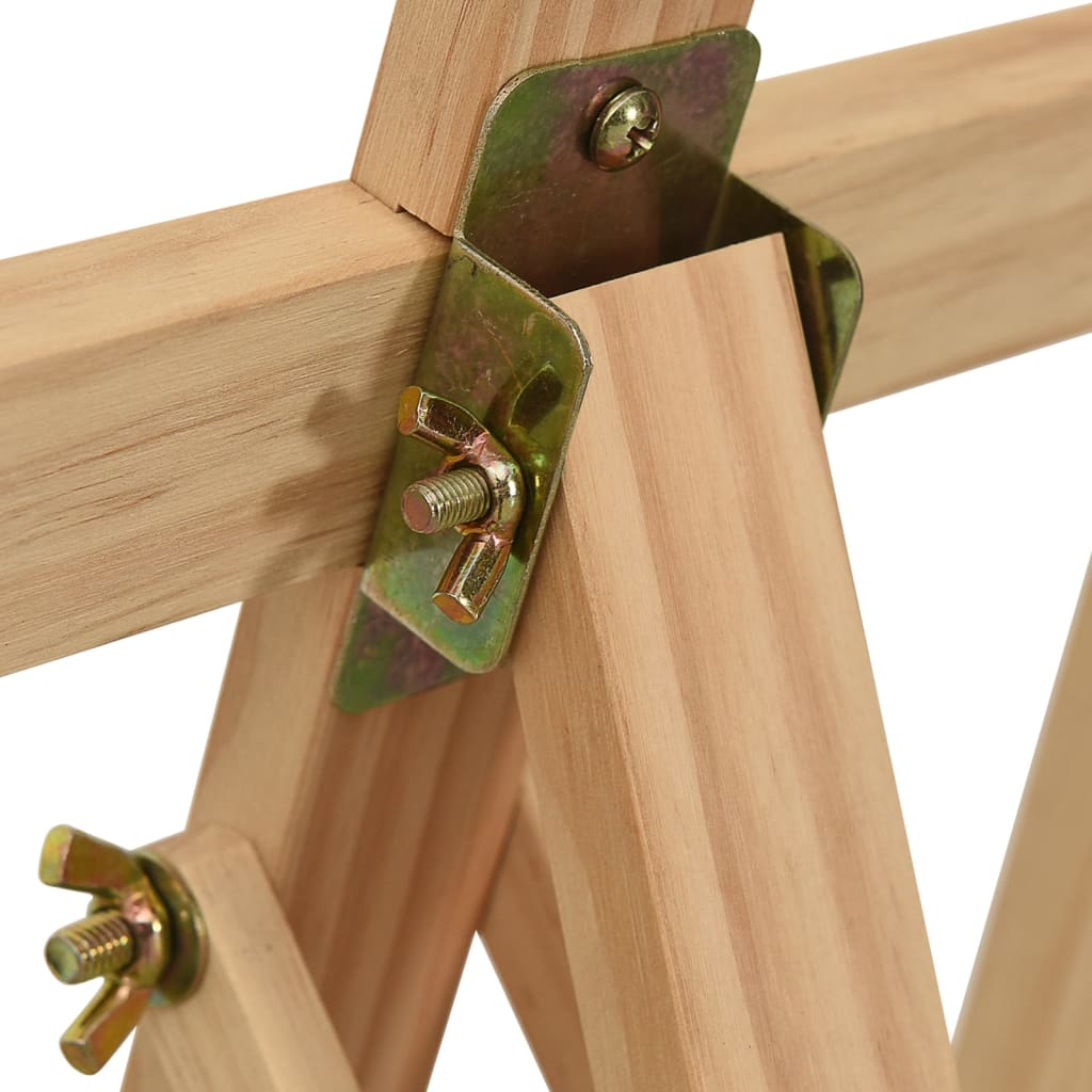 Caballete 53,5x95x127 cm pino macizo color natural - number 7.