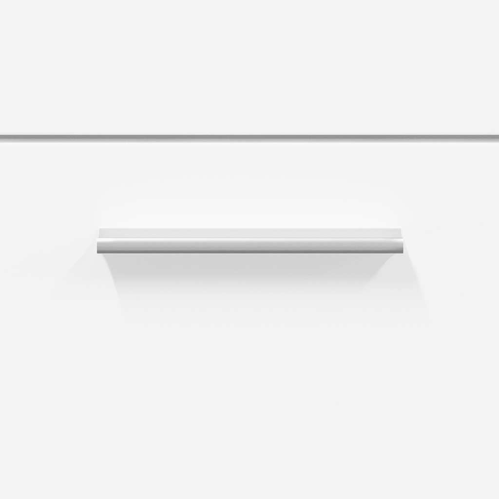 Baderomsskap med speil laget av tre - hvit, 1 - number 9.