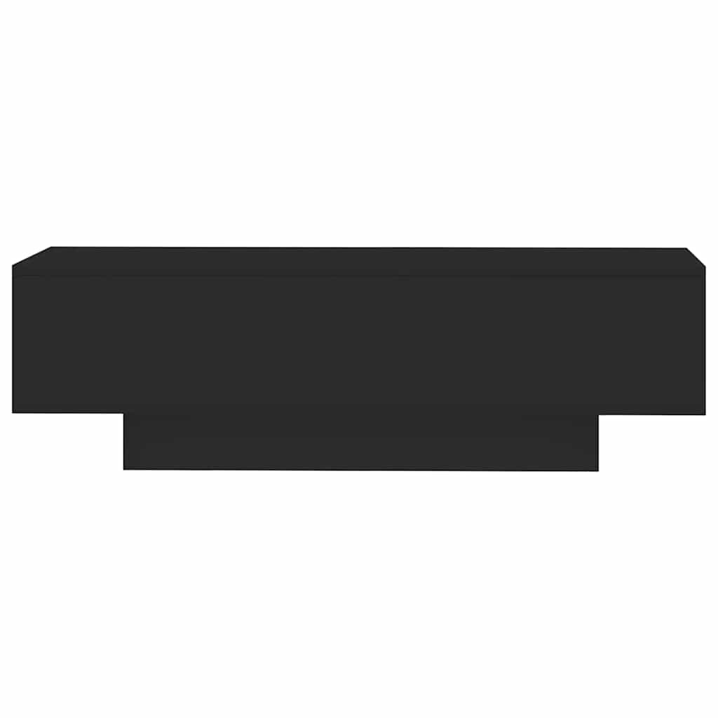 Sofabord 100x49,5x31 cm konstrueret træ - sort, 1 - number 4.