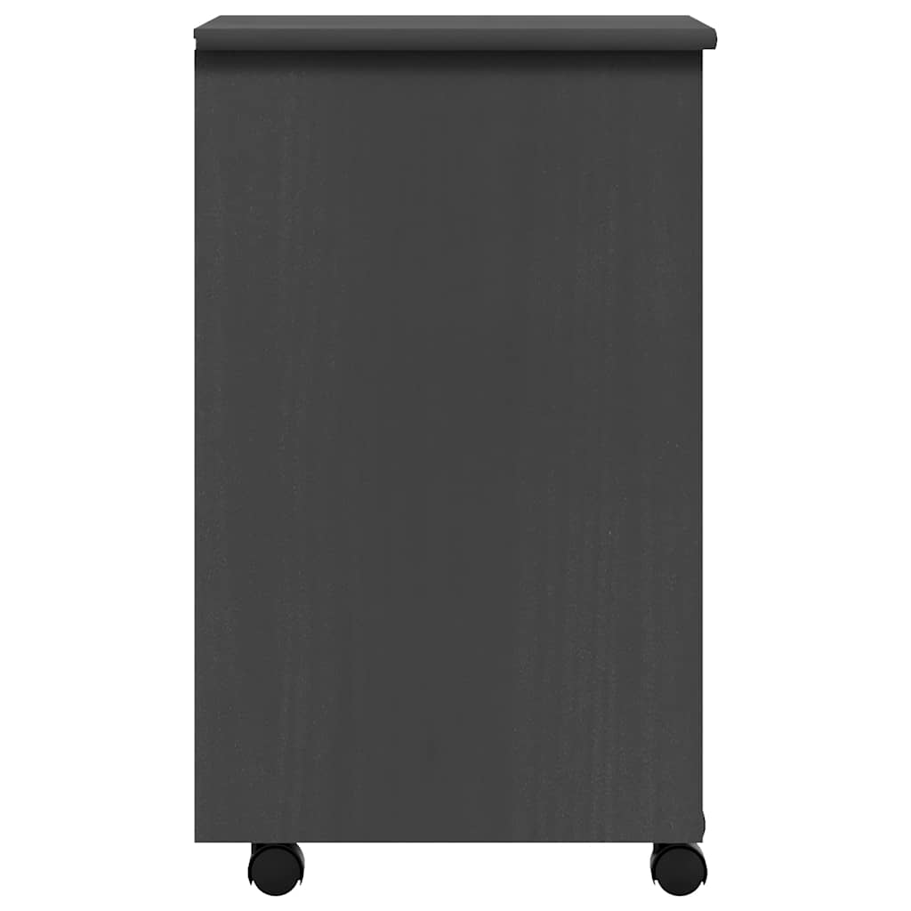 Skuffeskab moss massivt fyrretræ - grå, ooo 2, 1, x - number 6.