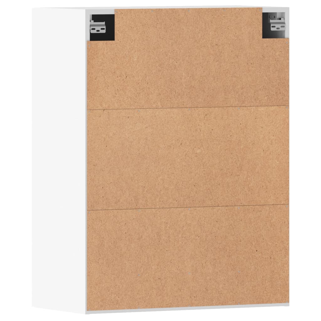 Vægskabe stk. konstrueret - hvid, 2, træ - number 9.