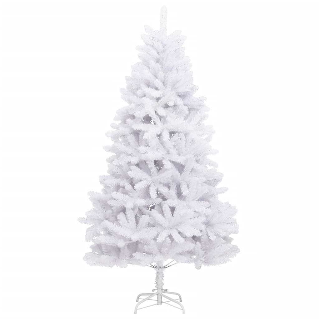 Artificial christmas tree with christmas tree base hinged - white, 240 cm, 1, base - number 2.