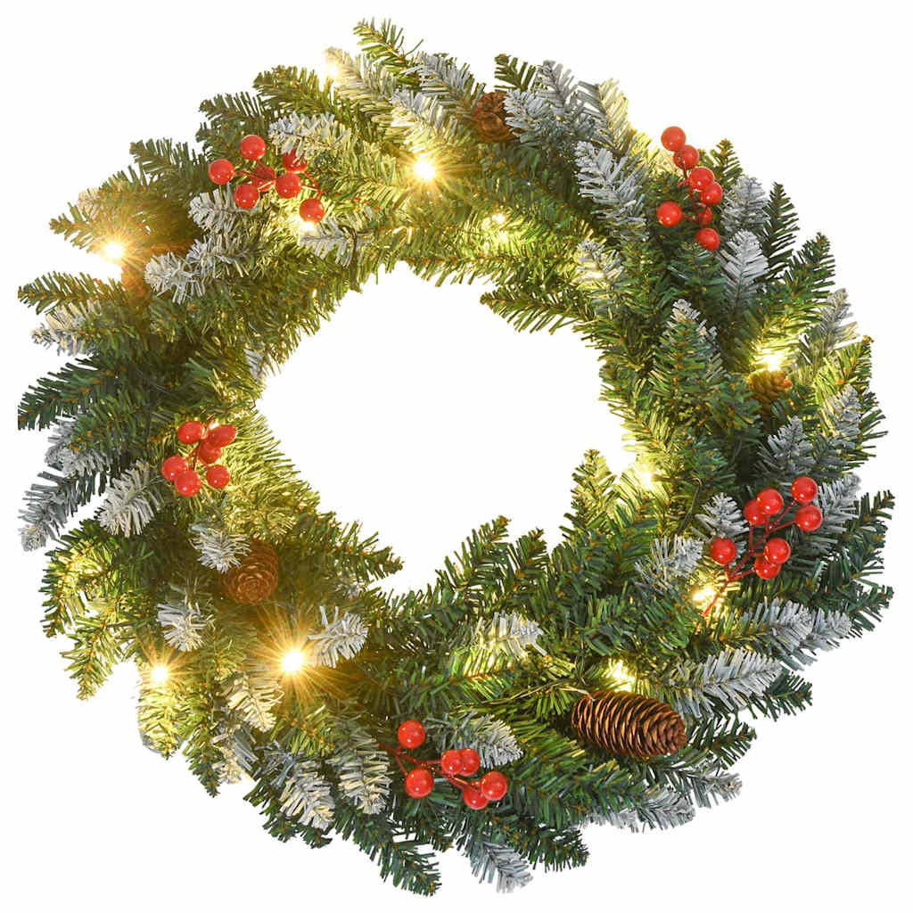 Décorations de noël pour porte 4 pièces pvc - number 6.