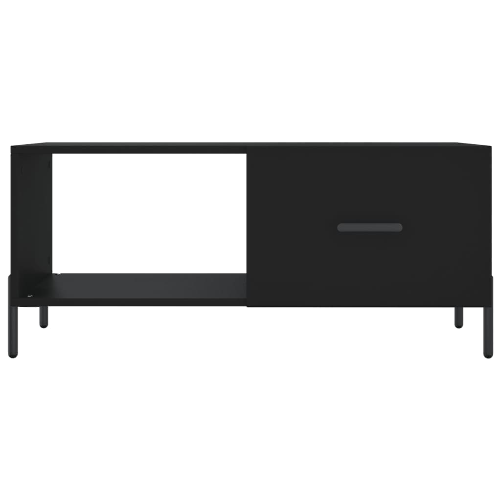 Table basse 90x50x40 cm bois construit - noir, 1 - number 5.