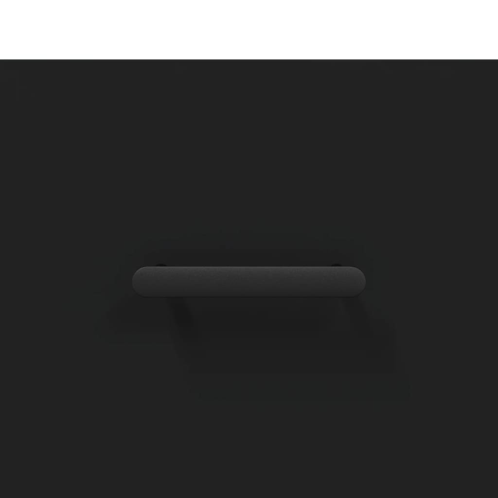 Table basse 90x50x40 cm bois construit - noir, 1 - number 10.