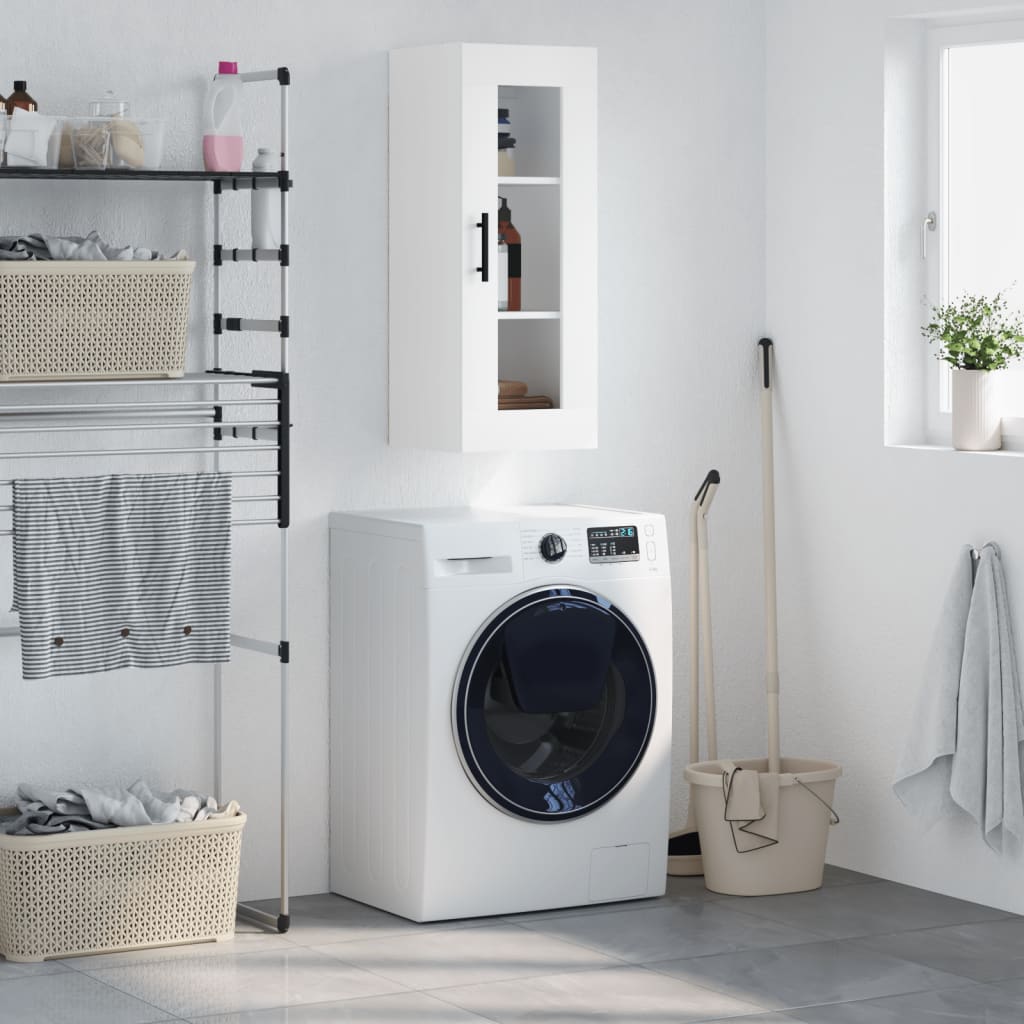 Vægskab 34,5x34x90 cm - hvid, 1 - number 1.