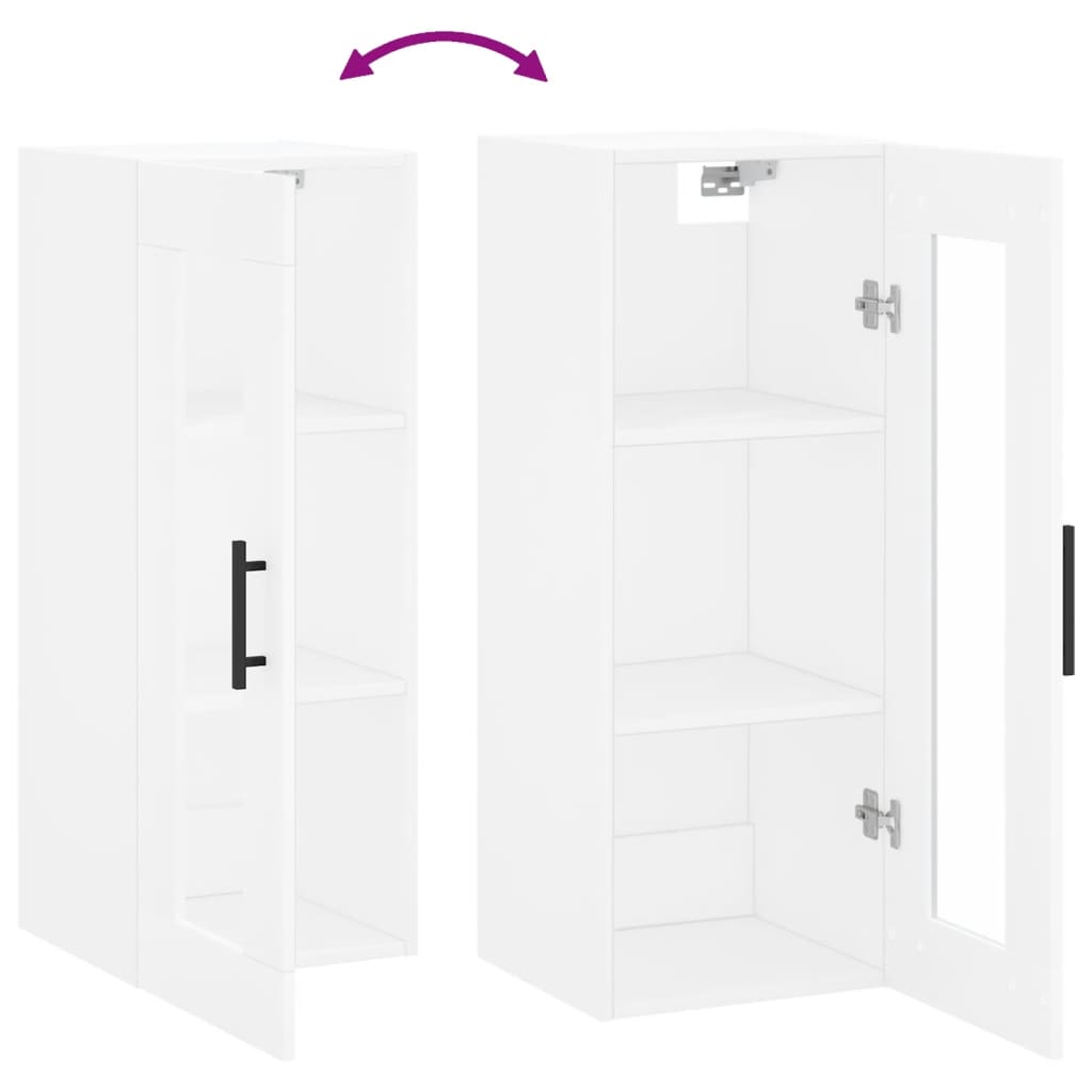 Vægskab 34,5x34x90 cm - hvid, 1 - number 10.