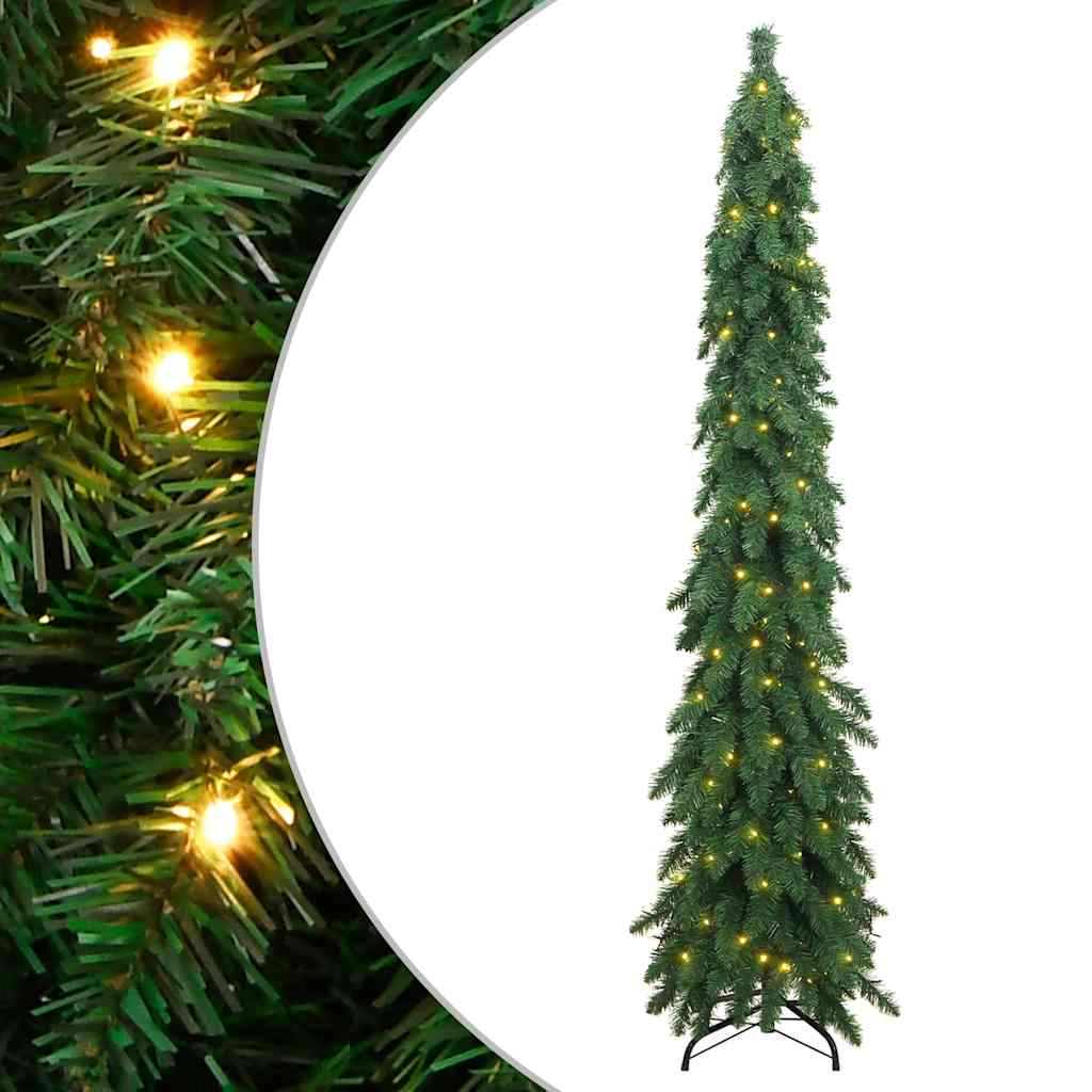 Artificial christmas tree with 130 leds 210 cm - number 1.