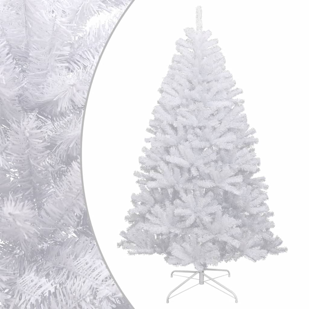 Artificial christmas tree with snow hinged - white, 180 cm, 1, base - number 1.