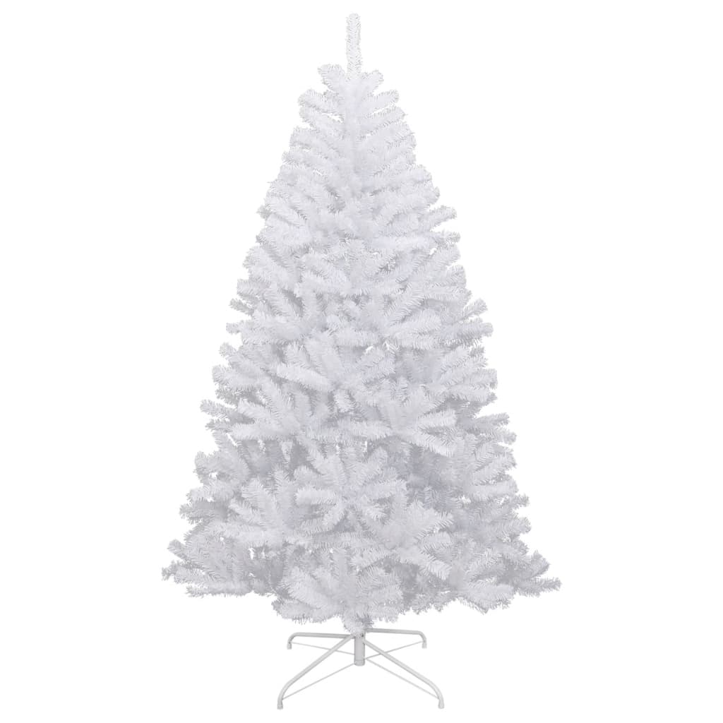 Artificial christmas tree with snow hinged - white, 180 cm, 1, base - number 2.