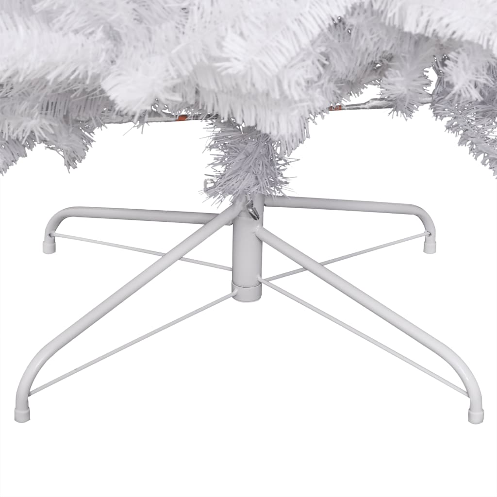 Artificial christmas tree with snow hinged - white, 180 cm, 1, base - number 4.