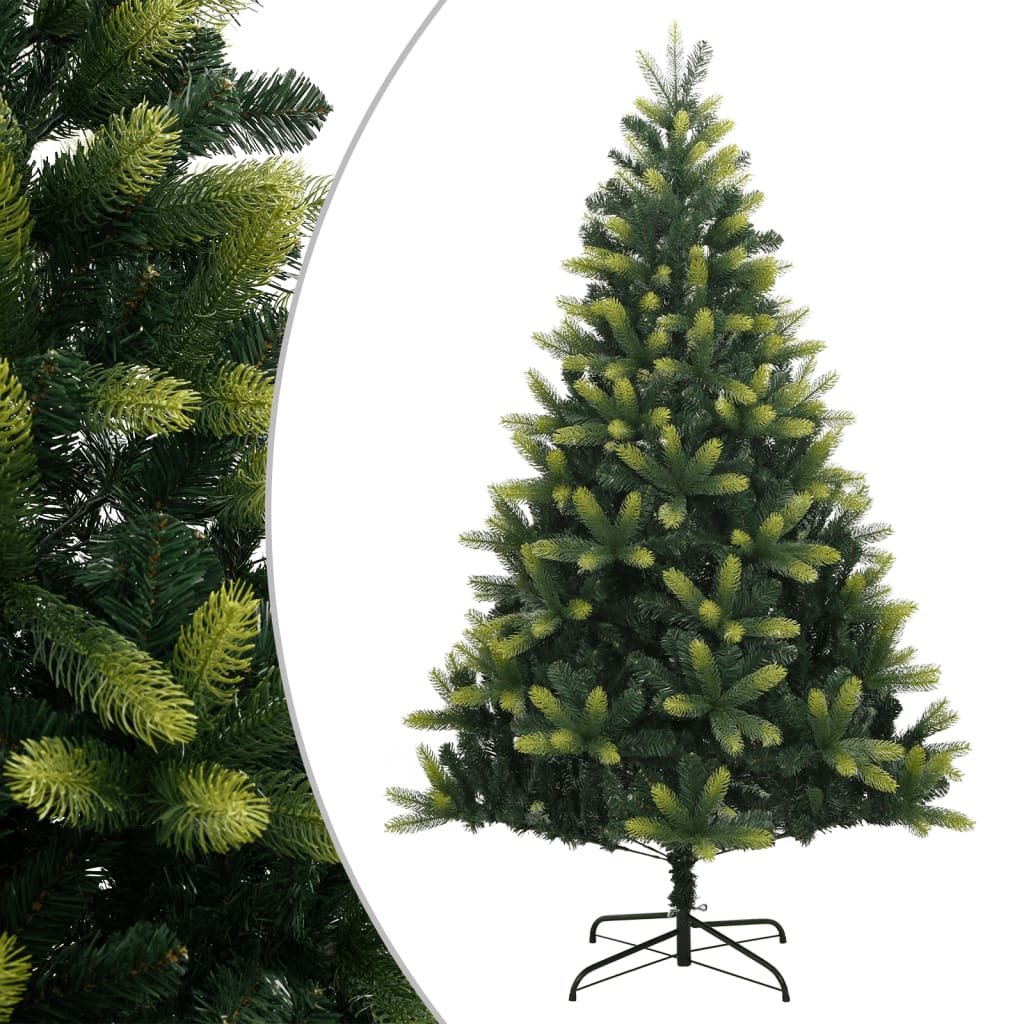 Artificial christmas tree with christmas tree base hinged - 120 cm, 1, base - number 1.