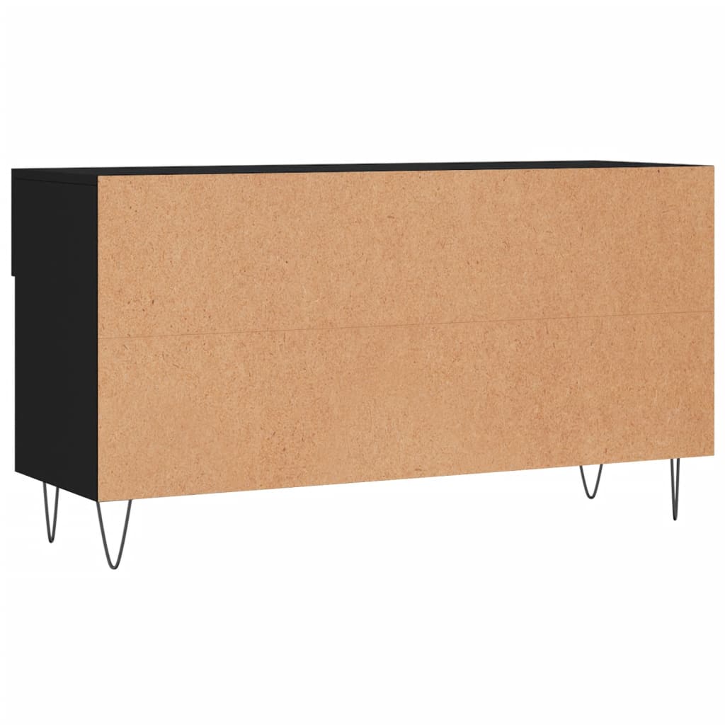 Klupa za cipele 102x35x55 cm izrađeno drvo - crna, 1 - number 8.