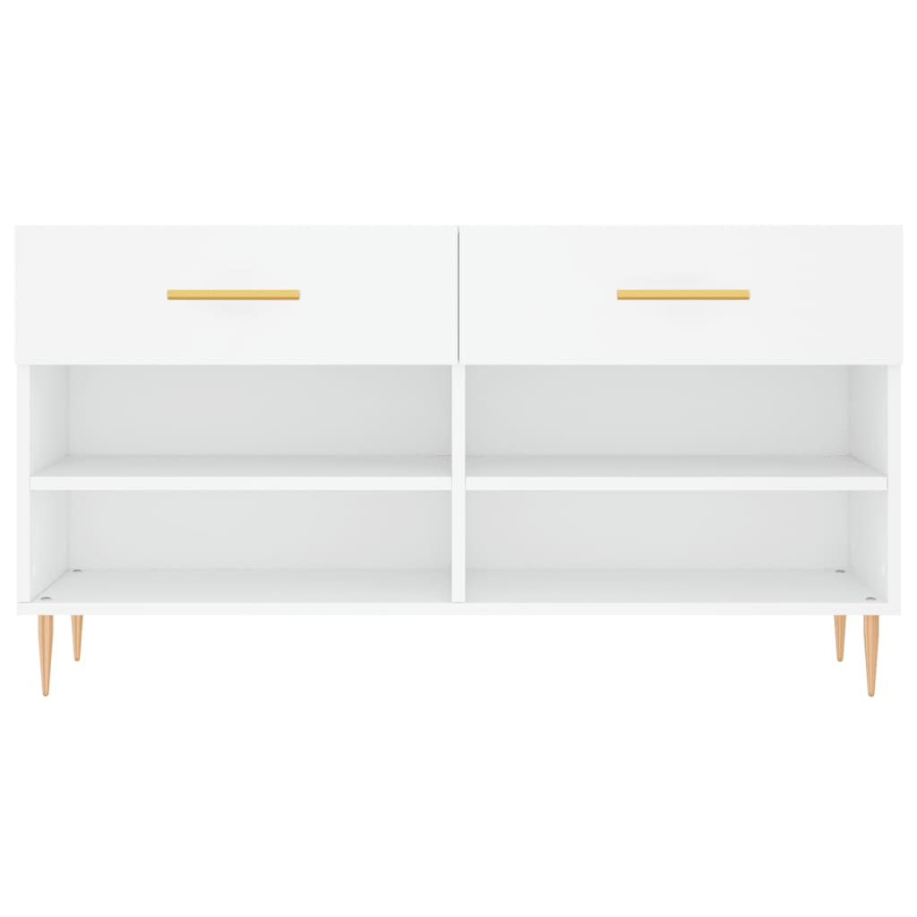 Banco zapatero 102x35x55 cm madera de ingeniería - blanco, 1 - number 6.