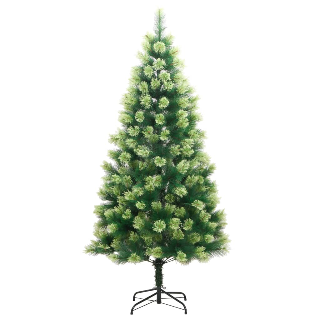 Artificial christmas tree with hinged christmas tree base - 210 cm, 1, base - number 2.