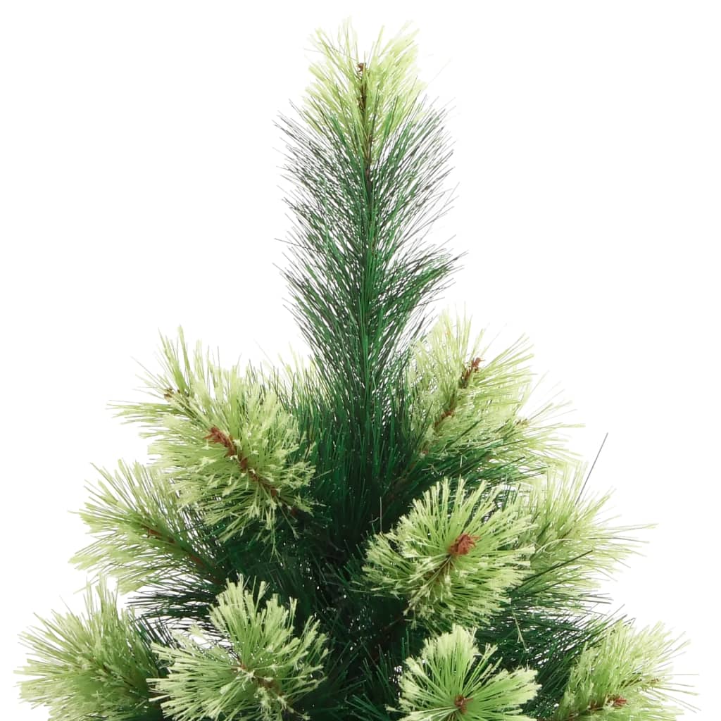 Artificial christmas tree with hinged christmas tree base - 210 cm, 1, base - number 4.